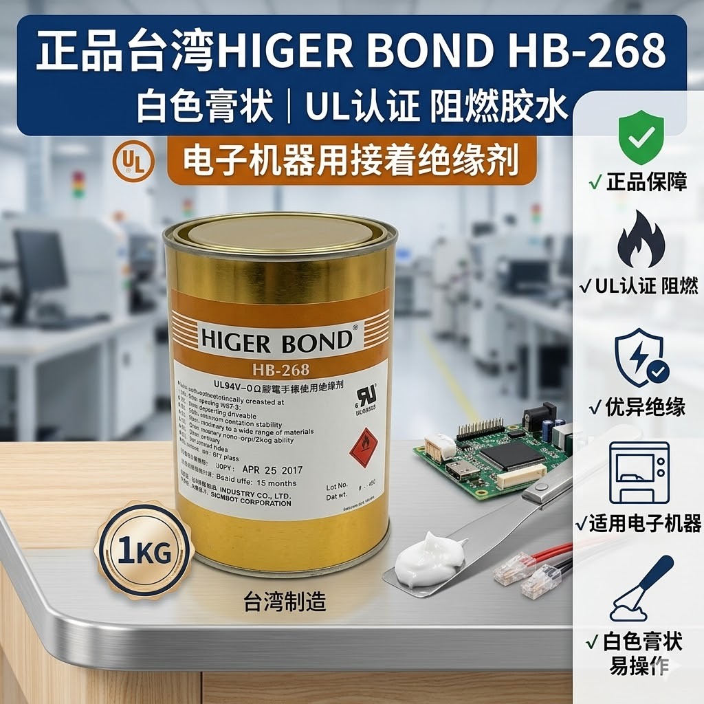 HB-268 电子元器件固定白胶